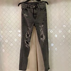 American eagle size 6 Next Level stretch